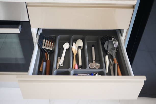 istock A WellOrganized Kitchen Utensil Drawer Featuring Essential Cooking Tools and Accessories 2195664129