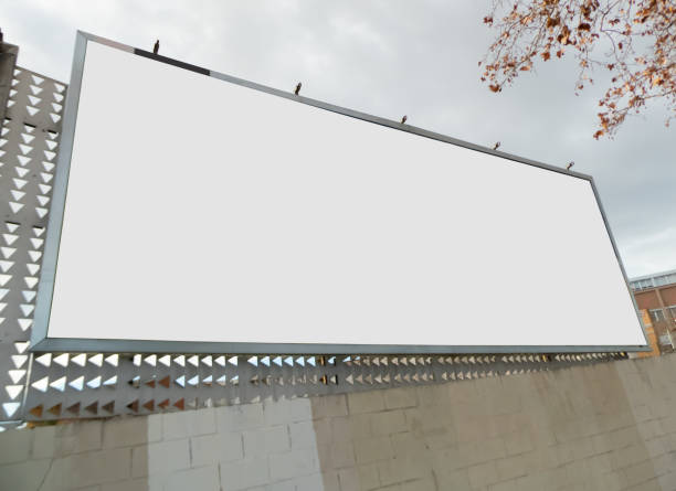istock Blank Billboard in the city 2195665248