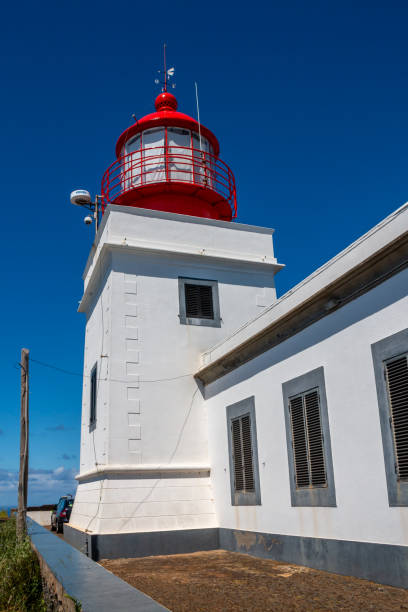 istock White-red lighthouse, Ponta do Pargo, Madeira 2195667391