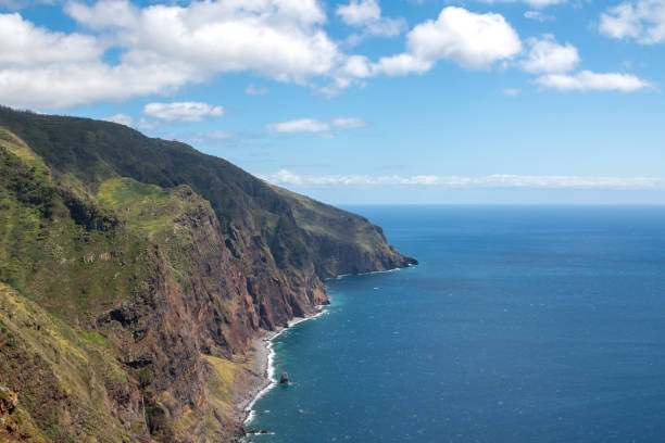 istock Cliffs and Atlantic ocean, Madeira, Portugal 2195667475