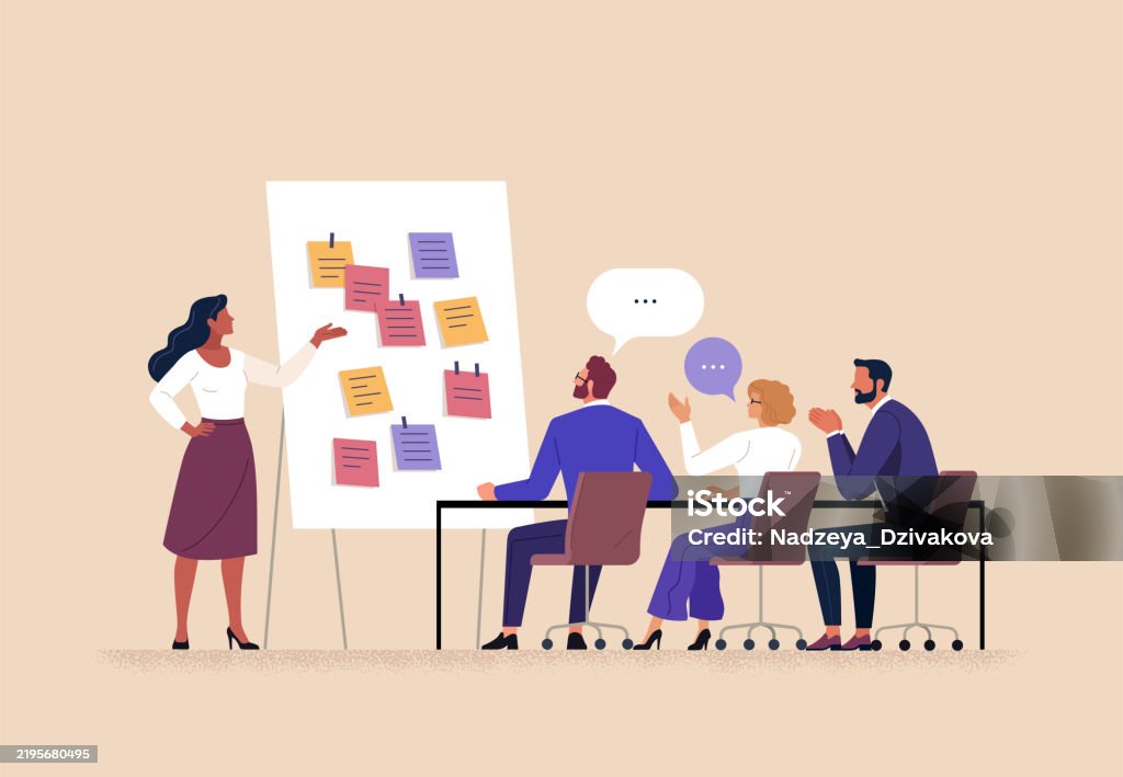 Business Workshop Concept. - Royalty-free Cursus vectorkunst Business Workshop Concept. - Royalty-free Cursus vectorkunst