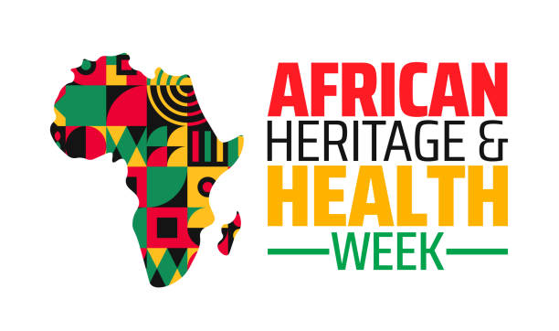 istock African Heritage and Health Week background banner or poster design template. observed every year in February. 2195680911