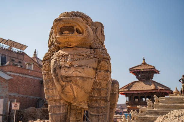 istock Buddhist temple in Lalitpur district Kathmandu. 2195686492