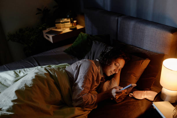 istock Woman Suffering From Insomnia in Bed 2195687022