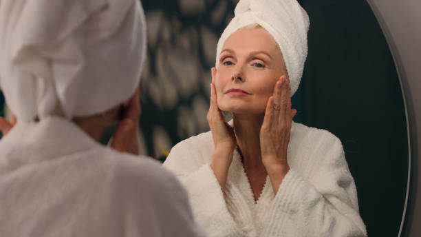 istock Mature Female Beauty at Home 2195688147