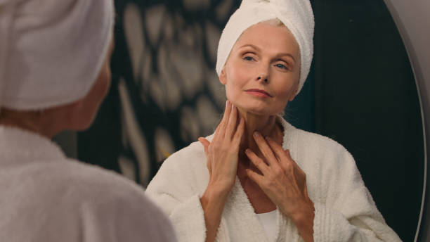 istock Mature Female Beauty at Home 2195689919