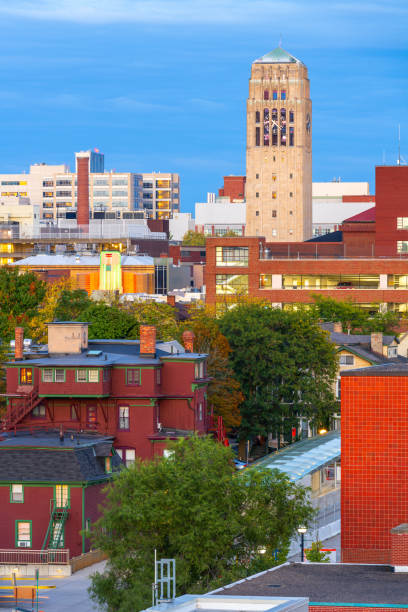 istock Ann Arbor, Michigan, USA Town Skyline 2195690401