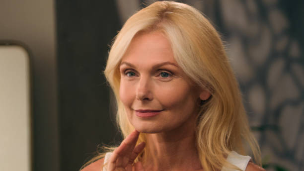 istock Mature Female Beauty at Home 2195699129