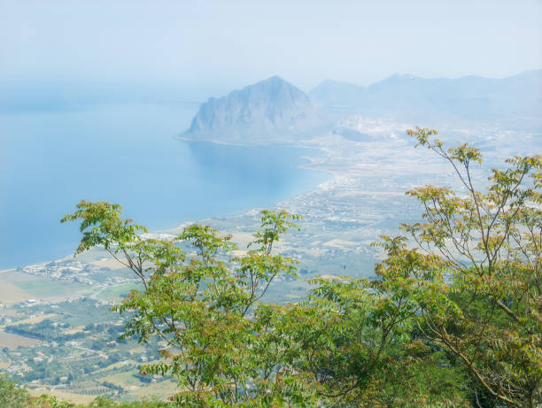 istock View from Mount Erice top . Sicily, Italy 2195699304