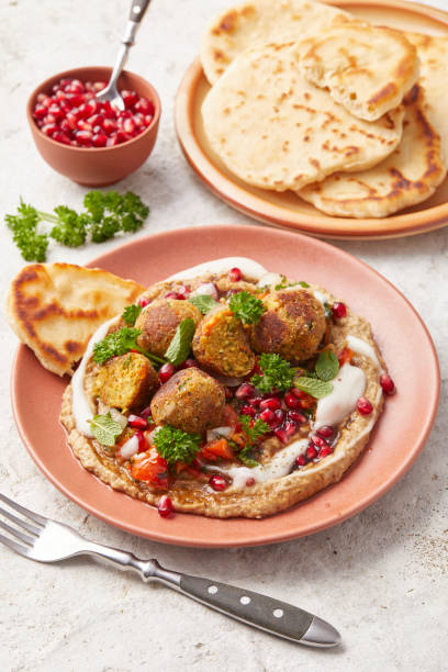 Falafel Balls and Baba Ghanoush