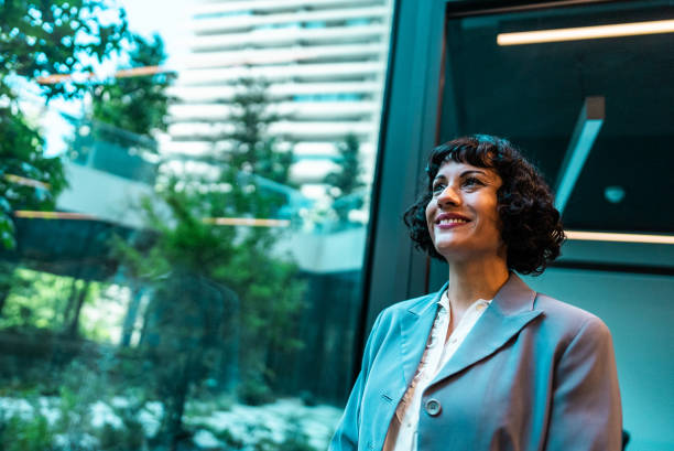 istock Businesswoman contemplating on the office 2195708004