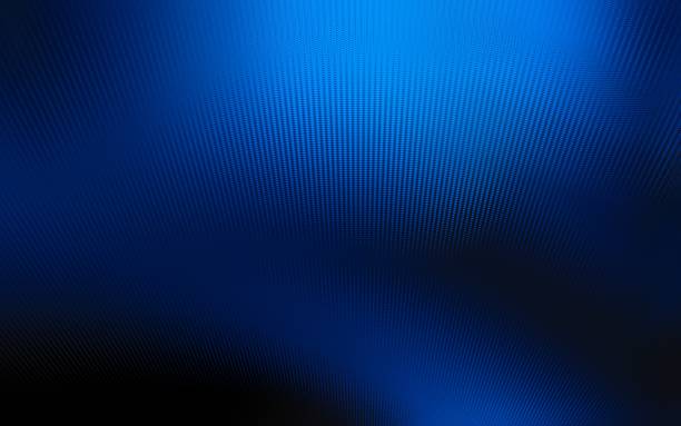 istock Illustration of a patterned blue-black background with blurred lights 2195711967