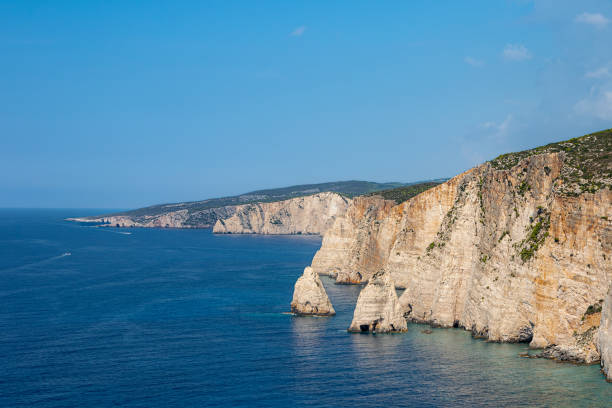 istock Closeup panorama near Plakaki Beach 2195725315
