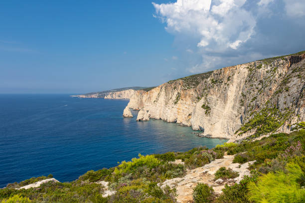 istock Start of a hike to Plakaki Beach 2195725318