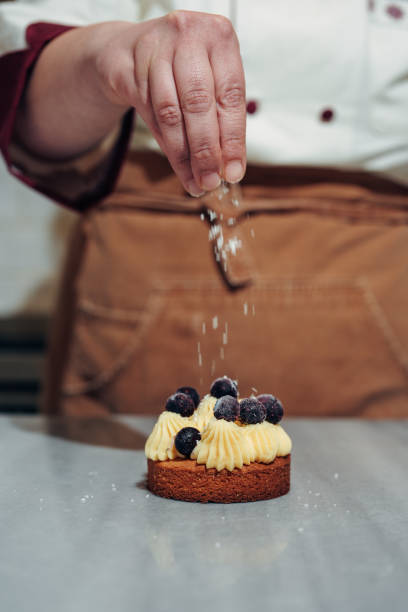 istock The cook prepares the garnish for the sable breton 2195729801