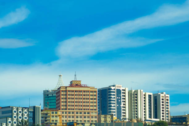 Gaborone Central Business District (CBD)  in Botswana, Africa