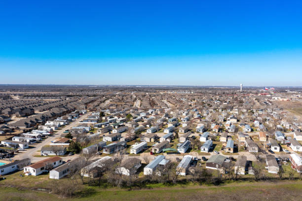 istock Mobile Manufactured Home Park 2195731556
