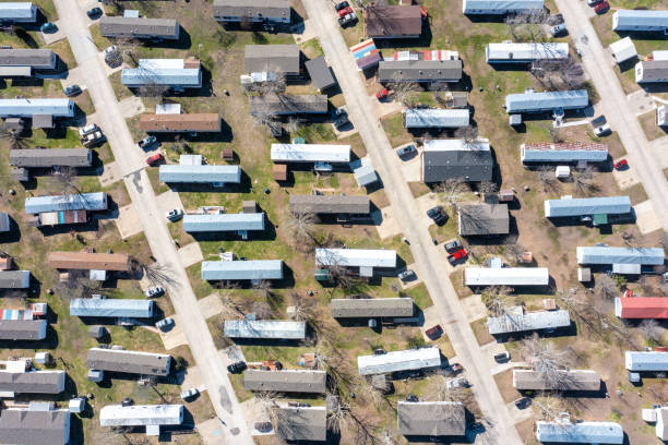 istock Mobile Manufactured Home Park 2195731573