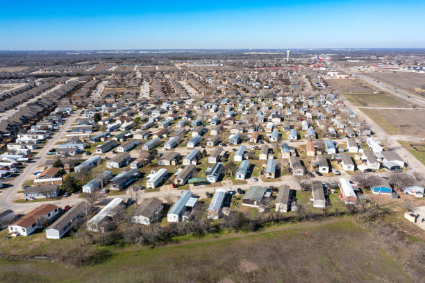 istock Mobile Manufactured Home Park 2195731587