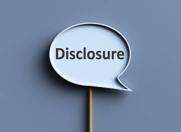 disclosure stock photo