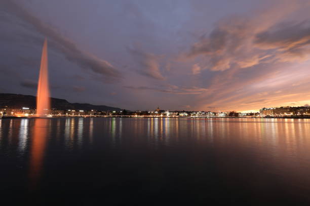 Long exposure in Geneva