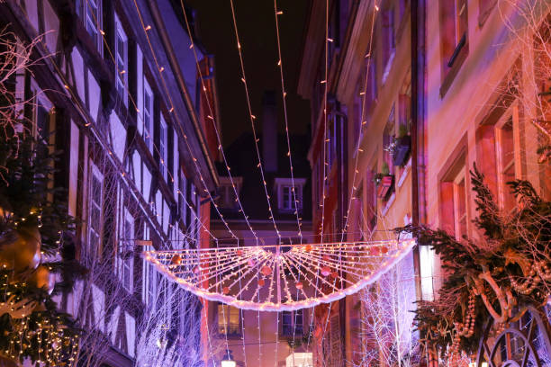 istock AN enchanted night in Strasbourg 2195742608