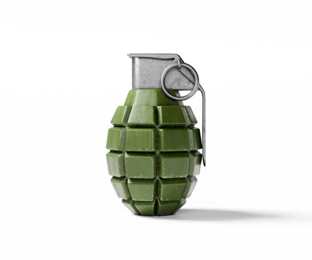 grenade in the dirt