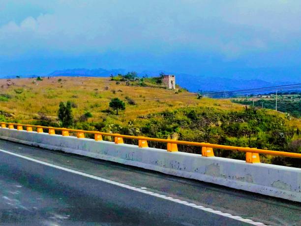 Texcoco Calpulalapan Highway. Texcoco Mexico