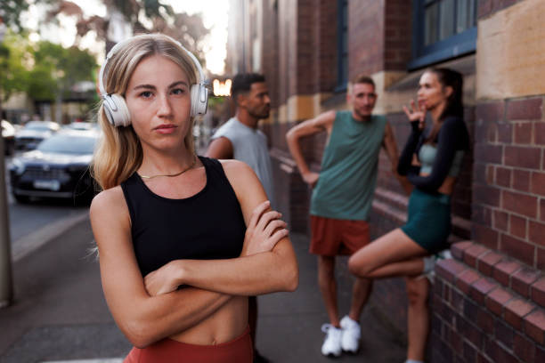 istock Enjoyment after run with friends 2195756028