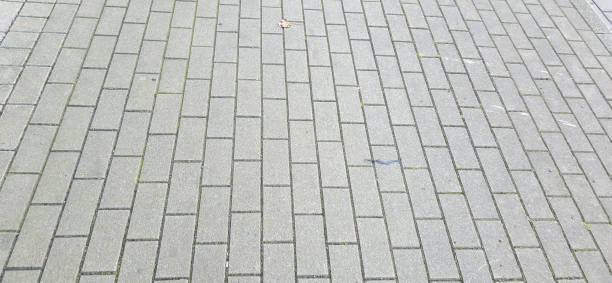 istock Detailed view of rustic brick walk path. 2195761510