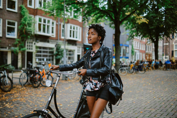istock Cycling lifestyle in Amsterdam 2195774478
