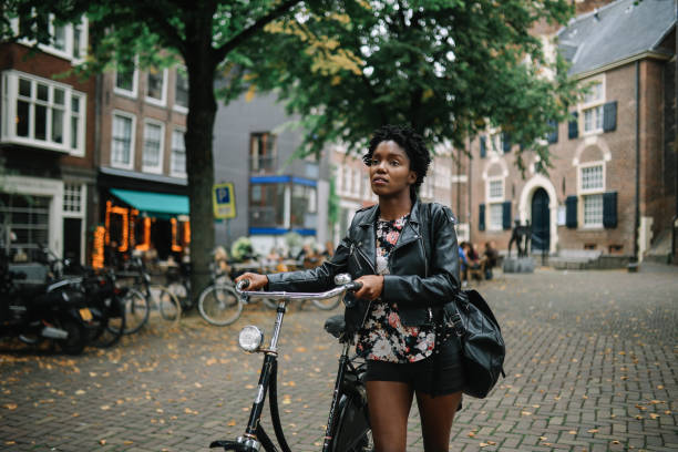 istock Cycling lifestyle in Amsterdam 2195774653