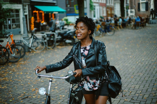 istock Cycling lifestyle in Amsterdam 2195774893