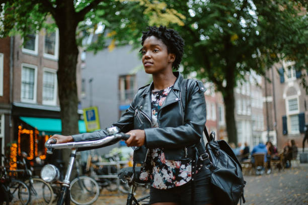 istock Cycling lifestyle in Amsterdam 2195775609