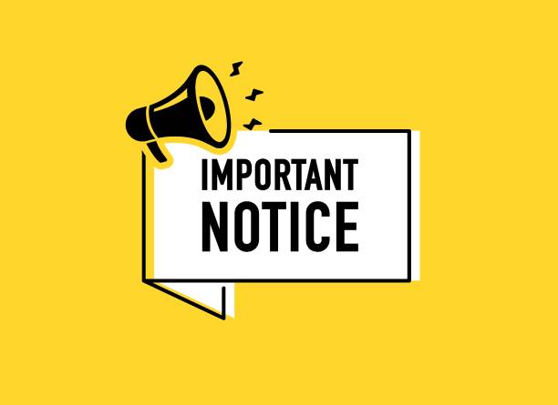 istock Megaphone with Important notice speech bubble. Loudspeaker. Banner for business, marketing and advertising. Vector illustration 2195775758