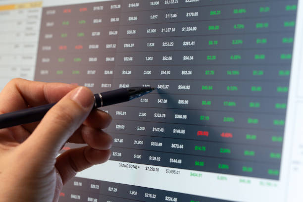 istock Analysis of stock market trading 2195776231
