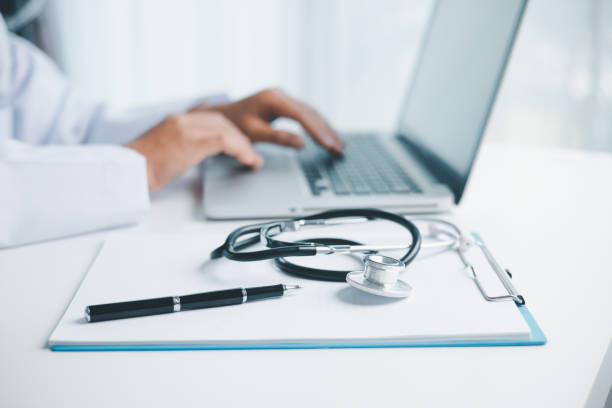 istock Concept business doctor education essential globalization, student learn and study in university and college to master knowledge needed travel global economy. book stethoscope for medical health care 2195796327