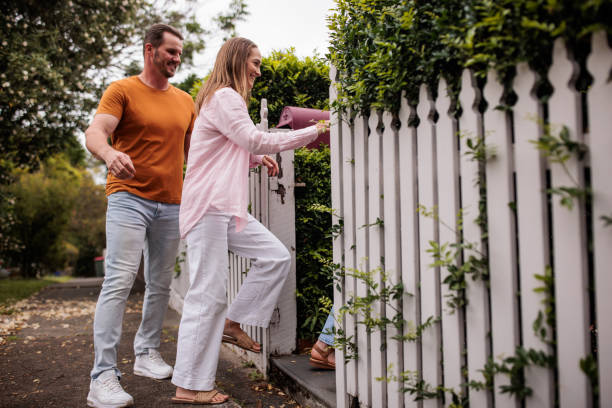 istock Family arriving home 2195803303