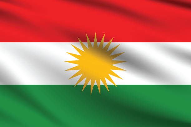 istock Flag of Iraqi Kurdistan 2195803366