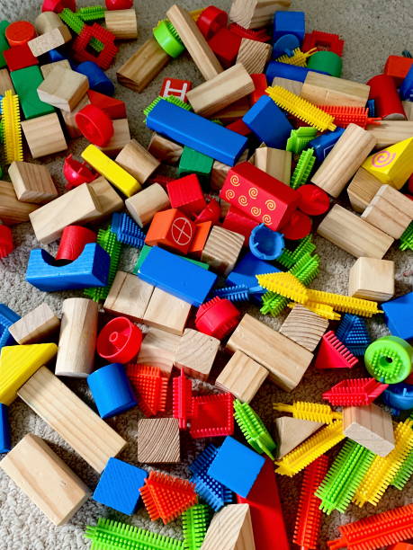 istock Childrens Blocks In A Pile 2195807772