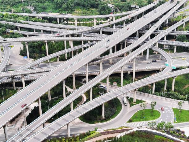 Amazing Overpass in Chongqing, China