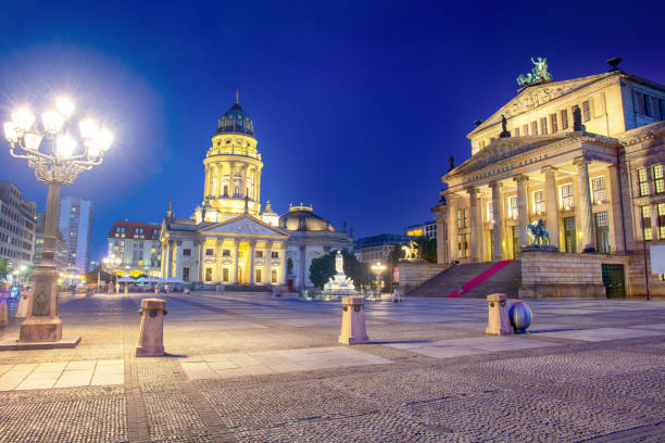 istock Gendarmenmarkt square in Berlin at sunset 2195829753