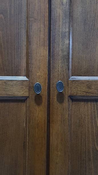 istock Wooden door 2195837457