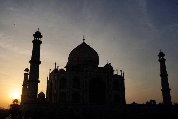 istock sunrise inside the taj mahal, india 2195838787