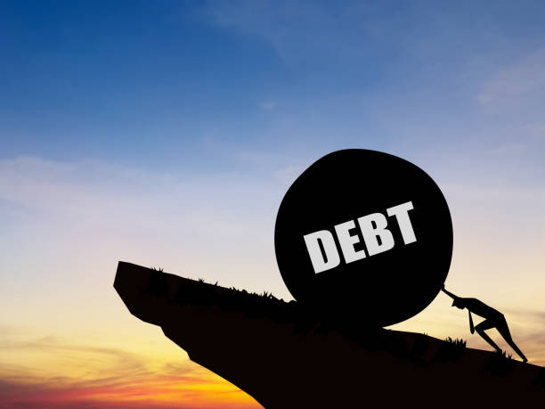 istock Debt Control, Businessman Pushes Debt Down 2195839987