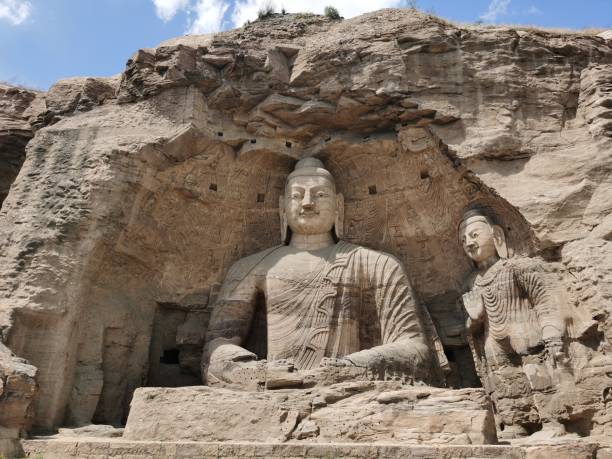 istock Yungang Grottoes, Datong, Shanxi, China 2195857492