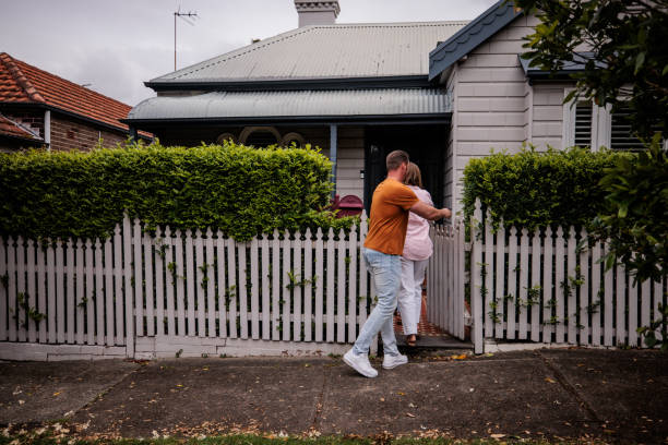 istock Family arriving home 2195860009