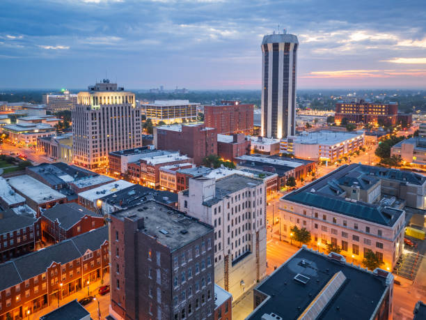 istock Springfield, Illinois, USA Downtown City Skyline 2195865825