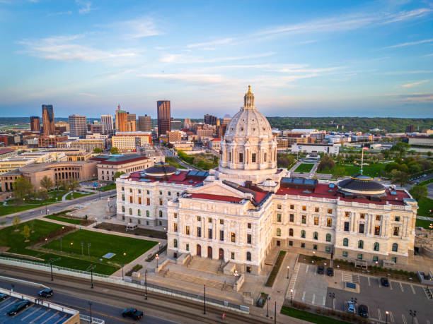 istock St. Paul, Minnesota, USA at Dusk 2195865896