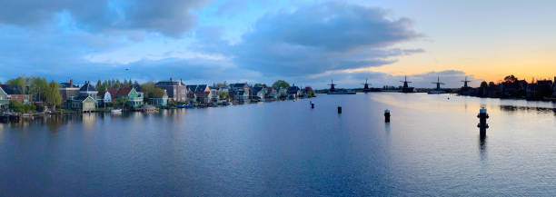 istock skyline of old town Zaanse Schans 2195868861